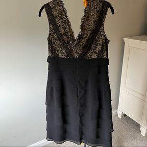 Lacey black cocktail dress from Dress Barn. Size 10.